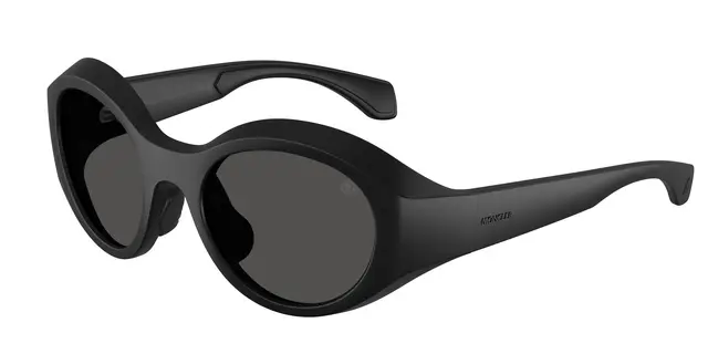 Lunettes Moncler Futuro 0ME8005 avec monture noire et verres ronds