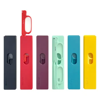 Gafas Read On Light con estuches de diferentes colores.