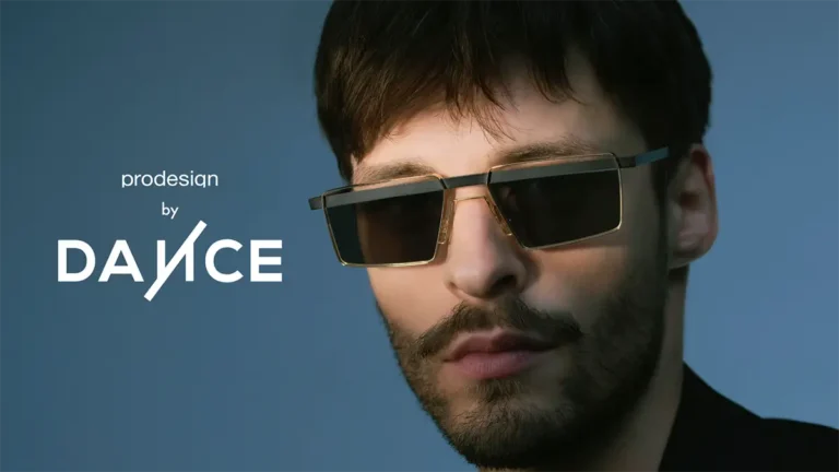 Gafas vanguardistas Prodesign by Dance, diseño moderno 2024.
