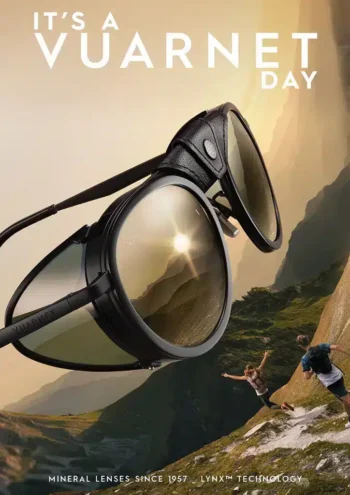 Lunettes Vuarnet 2025 - IT’S A VUARNET DAY, modèle haute performance pour l’aventure et la montagne.