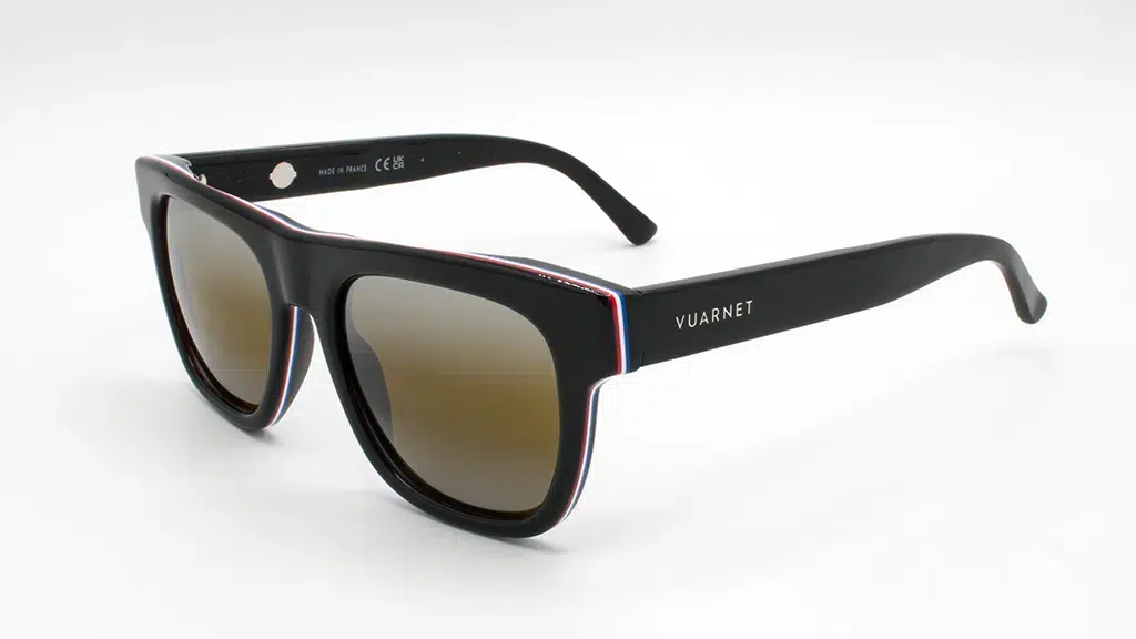 Vuarnet Belvedere 07 Sunglasses - Black frame with Photochromic Pinklynx™ lenses, ideal for urban and outdoor use.