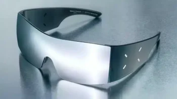 Gafas MM201 de Maison Margiela x Gentle Monster 2025 – Máscara Metálica Futurista sin Montura
