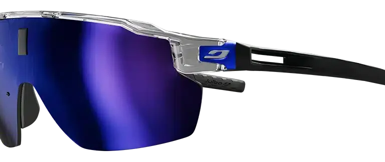 Gafas deportivas Julbo EVAD-2 con pantalla conectada y lentes fotocromáticas.