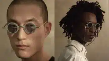 Gafas RIGARDS x The Viridi-anne: Diseño Redondo Minimalista
