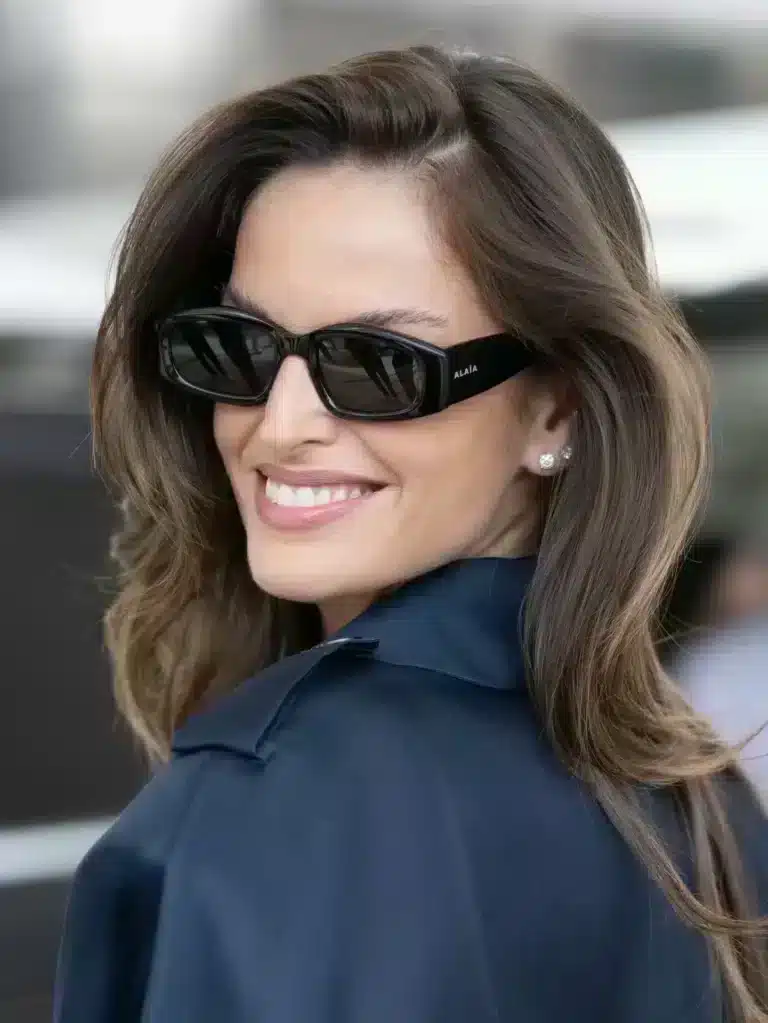 Izabel Goulart - Alaïa eyewear