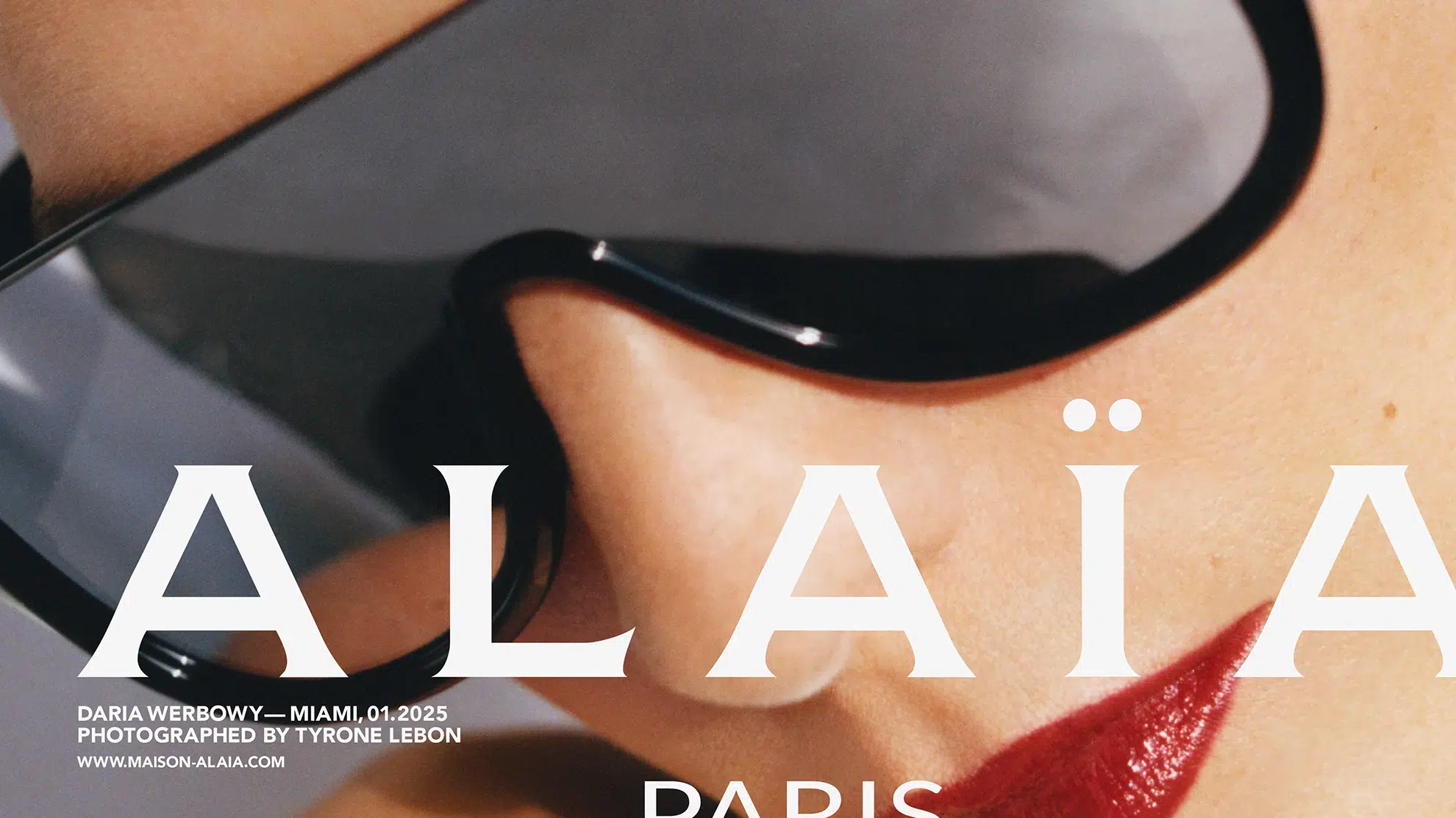 Lunettes oversize : Alaïa impose sa vision radicale 1 Alaia Oversize WS25