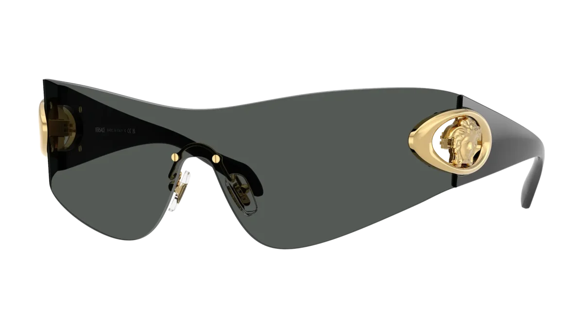 Oversize, cat-eye y futuristas: las gafas Versace SS25 no pasan desapercibidas 1 Versace SS25 - 0VE2280