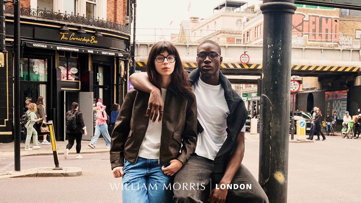 Lunettes William Morris London : luxe, créativité et identité londonienne