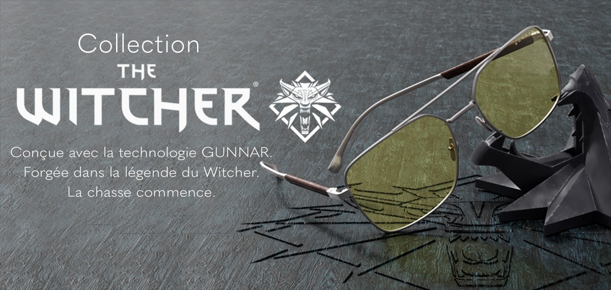 GUNNAR x The Witcher: Two Eyewear Frames for Gamers on an Epic Quest
