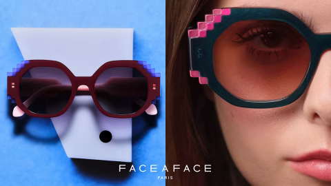 F Collection lunettes par FACE A FACE : une vision libre et expressive