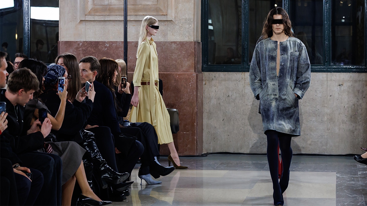 MM6 Maison Margiela lunettes AW26 : le camouflage coloré d’un luxe radical