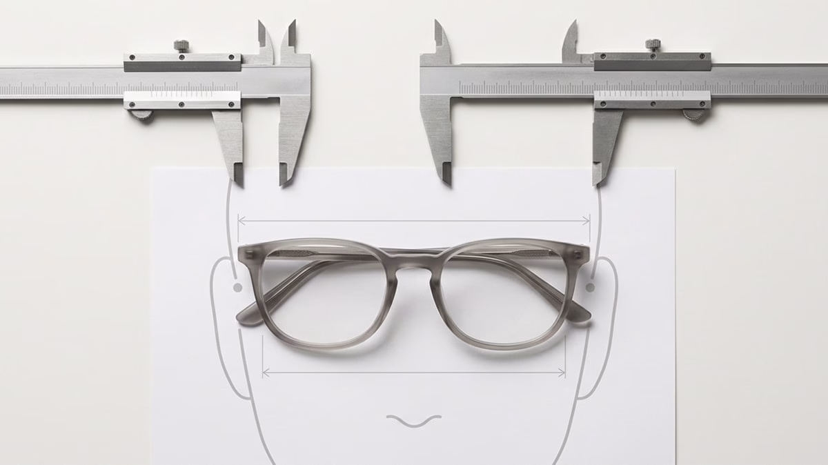 Comment choisir ses lunettes selon la largeur de son visage ? 1 Choisir ses lunettes selon la largeur du visage : comparaison entre largeur des tempes et largeur de face de la monture