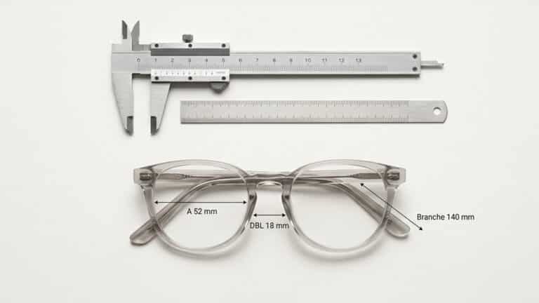 Glasses Size: Key Measurements (A, DBL, Temple Length)