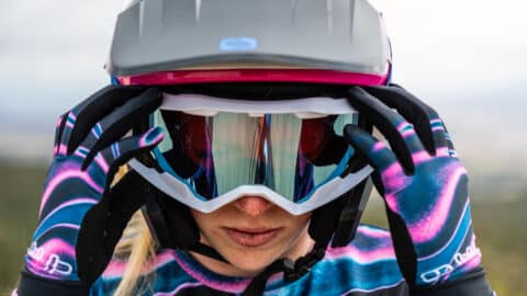 Masque VTT Rudy Project Override, vue de face, double monture démontable