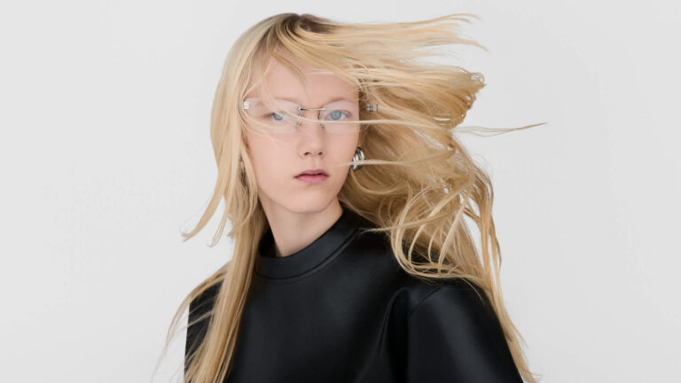 Balenciaga Eyewear Printemps-Été 2026 : Gossip, la monture rimless au logo BB découpé